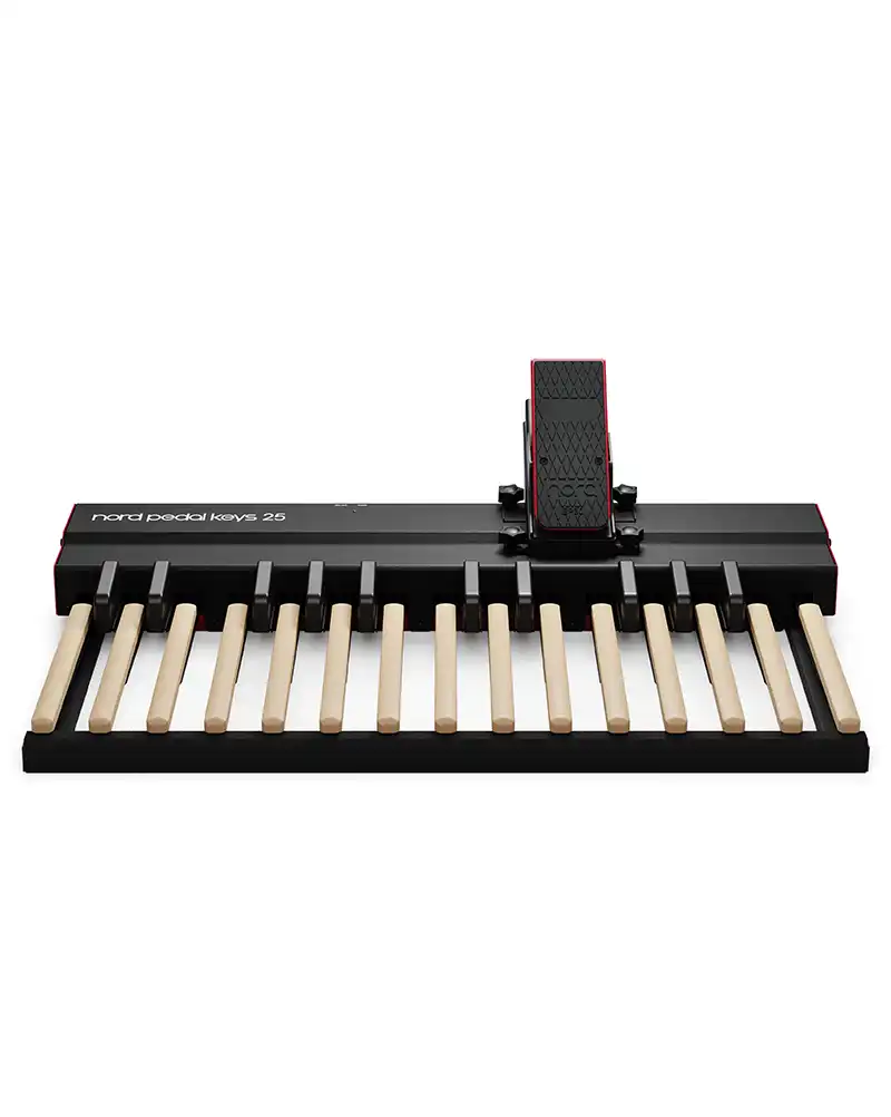 Beatlab nord pedal keys 25 pedalboard oblique