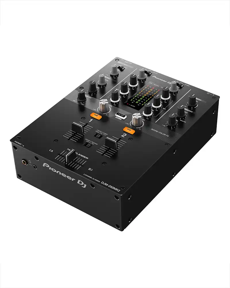 Pioneer dj djm 250mk2 2 channel dj mixer hero