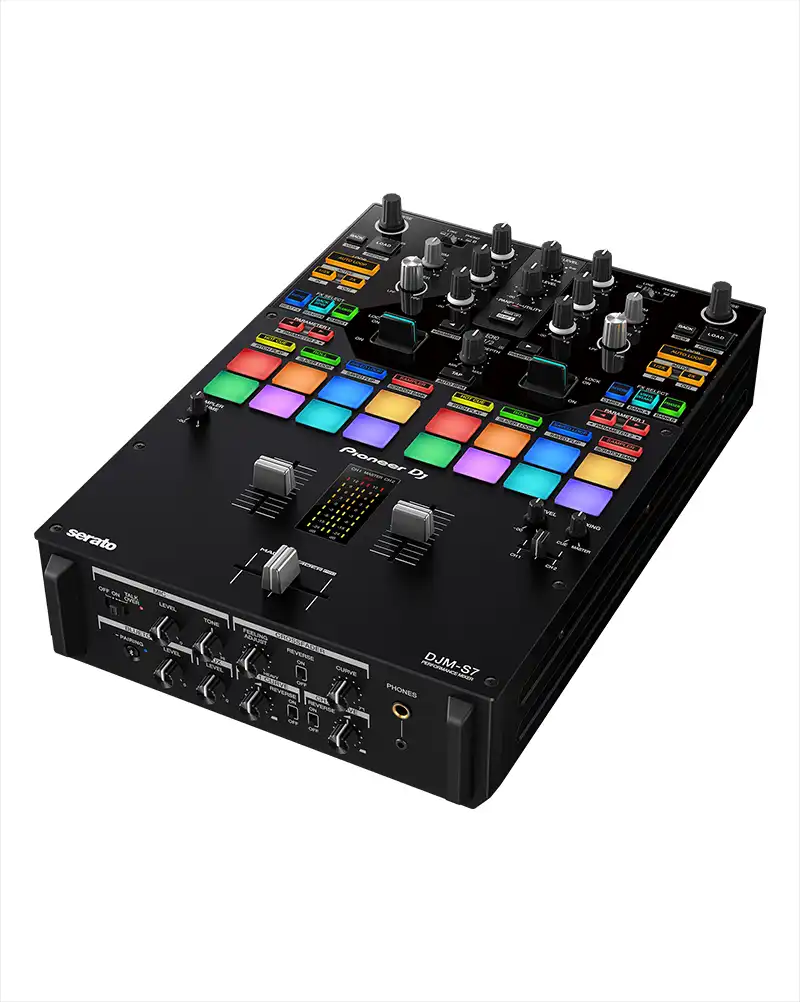 Pioneer dj djm s7 2 channel dj mixer hero