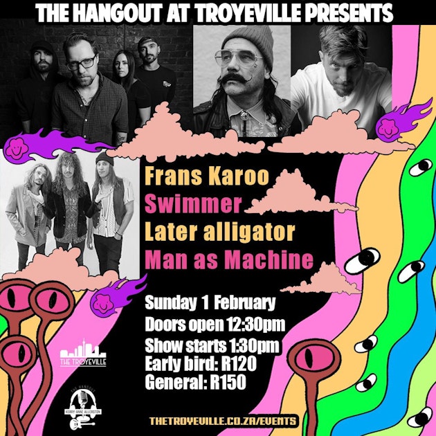 FRANS KAROO SWIMMER LATER ALLIGATOR AND MAN AS MACHINE
