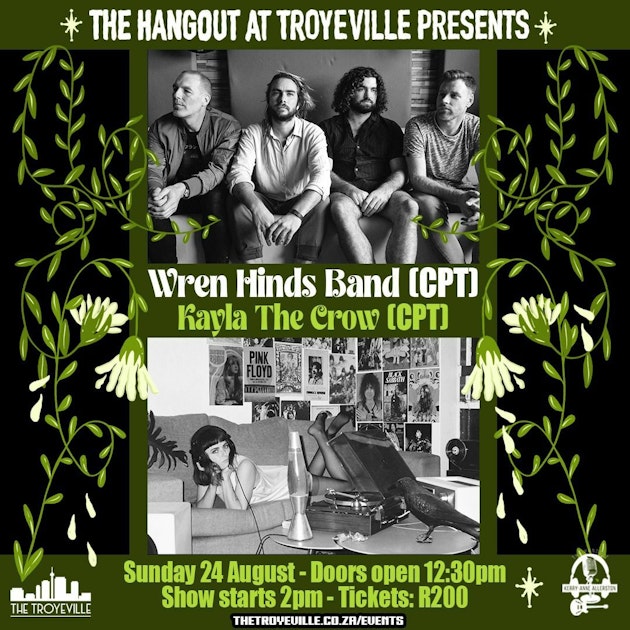 WREN HINDS BAND KAYLA THE CROW 24 AUGUST