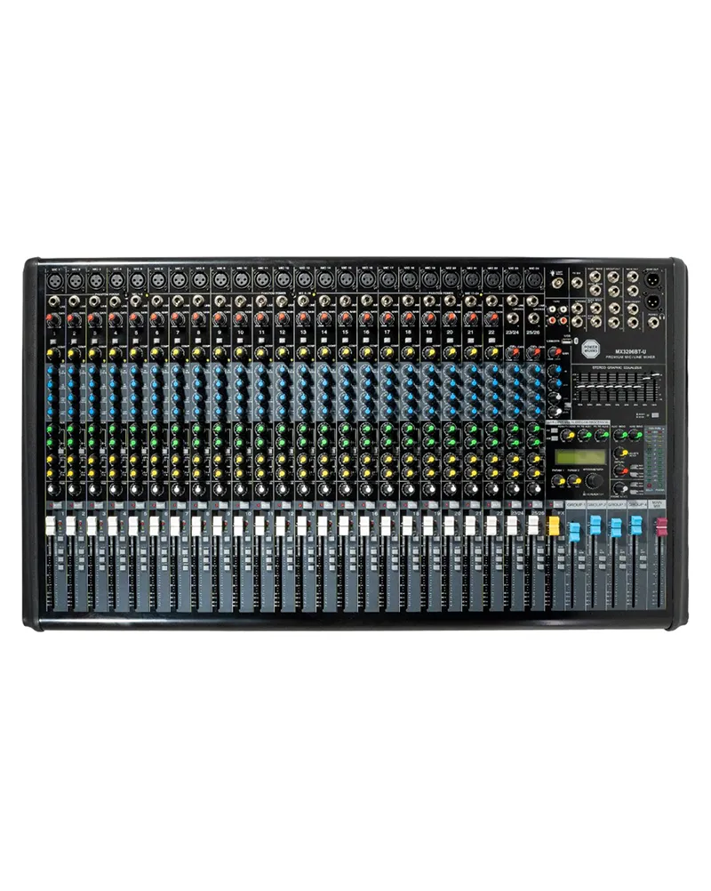 Powerworks mx4006bt mixer top