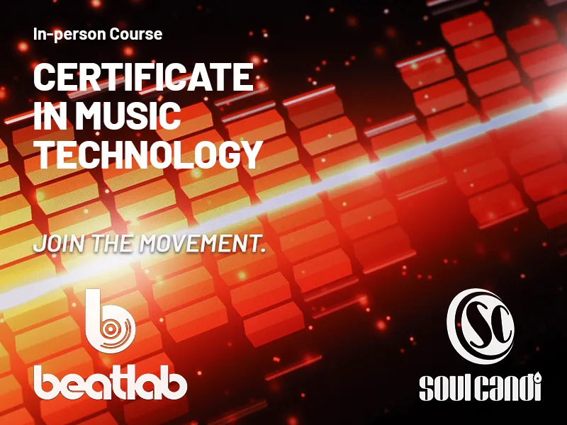 Beatlab learning certificate in music technology